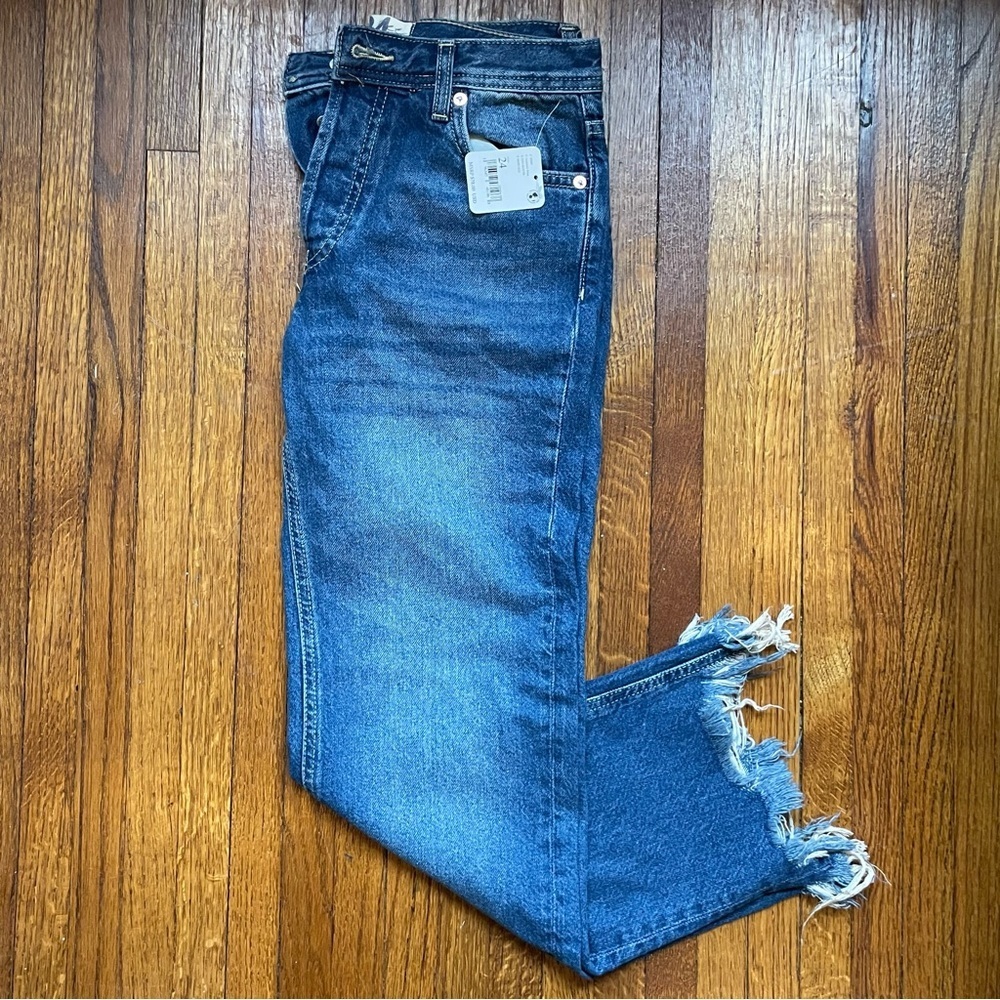 Free People Maggie Mid- Rise Straight-Leg Jean NWT - Picture 5 of 11